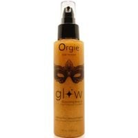 glow shimmering body oil