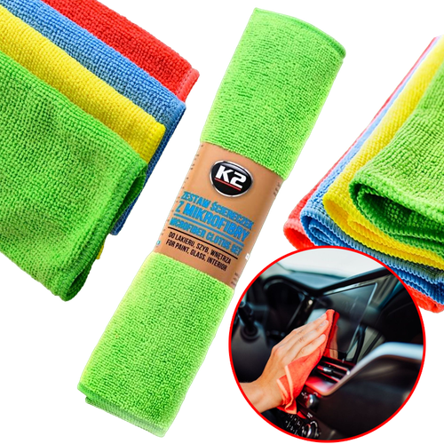 K2 SUCHY SMAR ZMYWACZ SZCZOTKA DO MYCIA ŁAŃCUCHA 4 ŚCIERECZKI MIKROFIBRA na Arena.pl