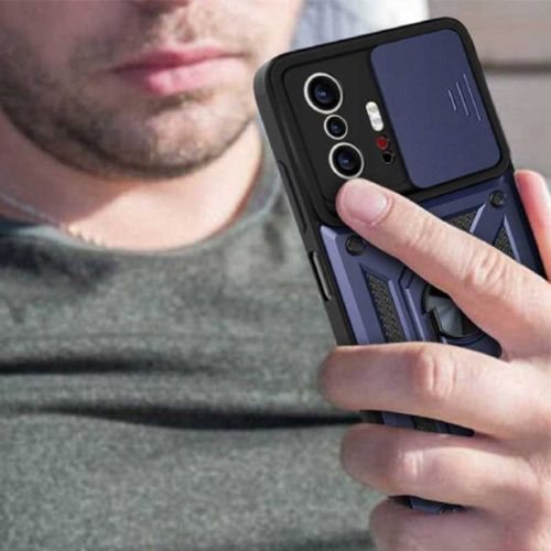 Spacecase Camring Xiaomi 11T/11T Pro Blue na Arena.pl
