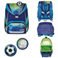 Tornister plecak szkolny UltraLight Green Goal piłka 6-9lat HERLITZ