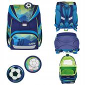 Tornister plecak szkolny UltraLight Green Goal piłka 6-9lat HERLITZ