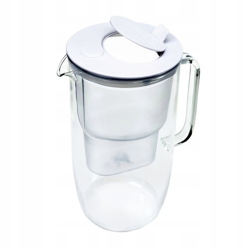 DZBANEK FILTRUJĄCY SZKLANY ETIUDA BIAŁY + 12 x WKŁADY PURE+ WYMIENNE na Arena.pl