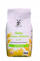 MĄKA PSZENNA CHLEBOWA TYP 750 Z NASZEGO MŁYNA Z POLSKIEGO ZBOŻA 5kg