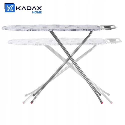 DESKA DO PRASOWANIA 114x34cm SKŁADANA Z UCHWYTEM NA ŻELAZKO LEKKA na Arena.pl