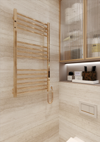 ELNA Grzejnik łazienkowy elektryczny Sicilia 14 Gold 1010x530 mm