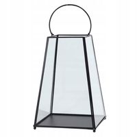 Latarnia Altom Design metal, szkło 31,5 cm
