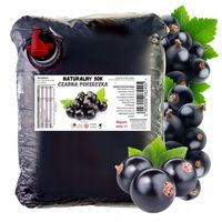 Sok z czarnej porzeczki 100% tłoczony naturalny 3L
