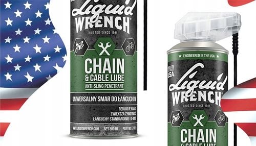 SMAR DO ŁAŃCUCHA LIQUID WRENCH DO MOTOCYKLI ROWERÓW SPRAY 380 ml na Arena.pl