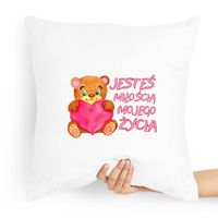 Poduszka Dla Dziewczyny Miłośc Mojego Życia Z Nadrukiem Ze Zdjęciem