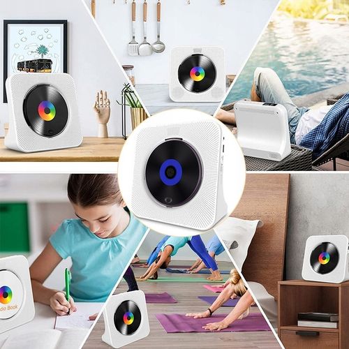 ODTWARZACZ CD PRZENOŚNY RADIO FM ODTWARZACZ CD BIURKOWY GŁOŚNIK na Arena.pl