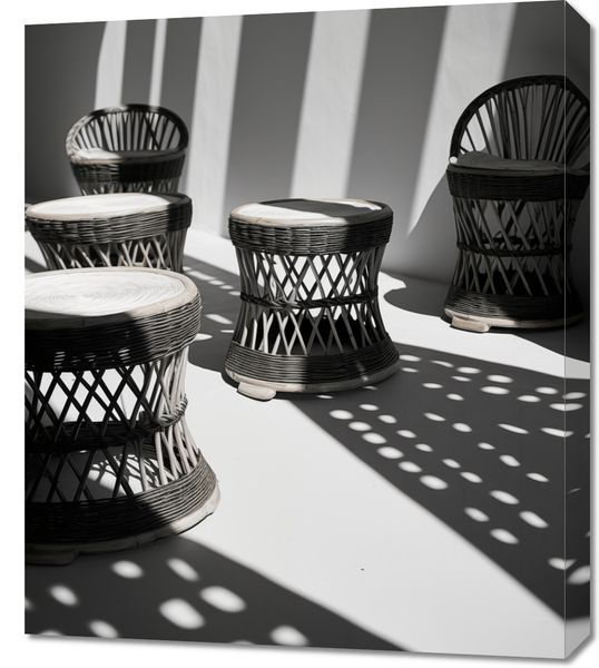 Obraz 60x70cm Gra Świateł zdjęcie 1