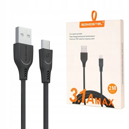 KABEL USB MICRO 3.1A SOMOSTEL QC 3.0 2M na Arena.pl