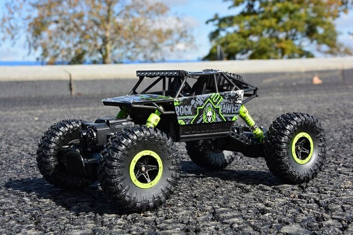 SAMOCHÓD RC ROCK CRAWLER 4x4 DWA SILNIKI AUTO TERENOWY zdjęcie 11
