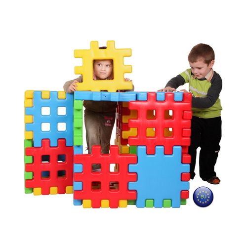 WOOPIE Klocki Edukacyjne Wafle Ogrodzenie Domek na Arena.pl