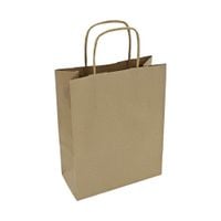 torba papierowa 18x8x21cm brąz enjoy be eco 1szt