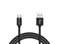 Przyłącze USB A - micro B 1,5m plecionka czarny BLISTER