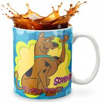 KUBEK 330ml GRAFIKA PREZENT ŚWIĘTA WZÓR - BAJKA SCOOBY DOO + IMIĘ