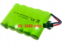 Akumulator Pakiet Bateria NIMH 6V 2400mAh JST SM