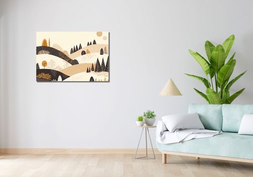Obraz 90x60cm Jesień w Wzgórzach na Arena.pl