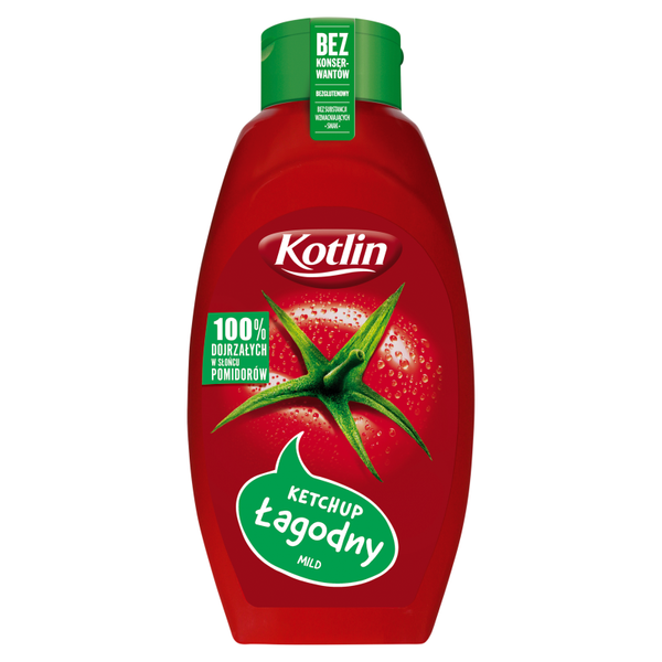 Kotlin Ketchup łagodny 950 g zdjęcie 1