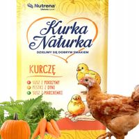 Pasza dla kurczaków Kurka Naturka KURCZĘ Karma Nutrena dla kur piskląt 25kg