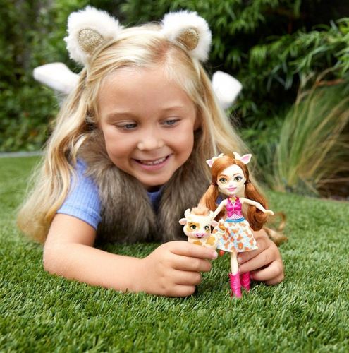 Lalka Enchantimals Cailey Cow + Curdle na Arena.pl