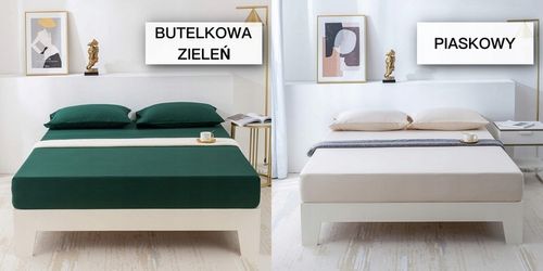 PRZEŚCIERADŁO BAWEŁNIANE Z GUMKĄ 120x200 PREMIUM RÓŻNE KOLORY SUPER JAKOŚĆ na Arena.pl