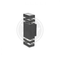 OPRAWA ARCHITEKTONICZNA INEZ DUO IP54 LED 2X35W GU10 ALUMINIUM