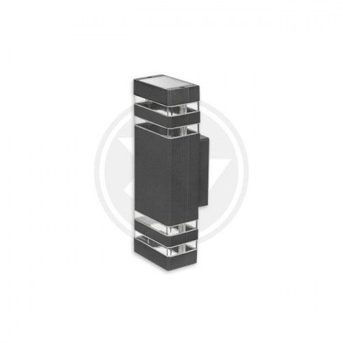 OPRAWA ARCHITEKTONICZNA INEZ DUO IP54 LED 2X35W GU10 ALUMINIUM na Arena.pl