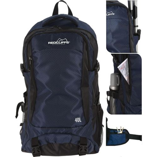 PLECAK TURYSTYCZNY TREKINGOWY 40L NIEBIESKI REDCLIFFS na Arena.pl