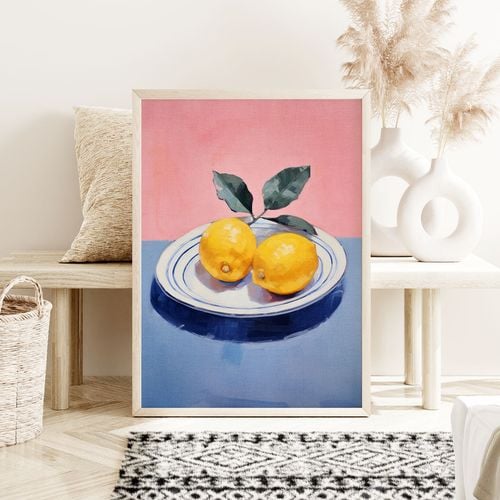 Plakat do kuchni cytryny 30x40 cm na Arena.pl