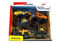 Dickie 5-pak pojazdow budowlanych Volvo 372-2008