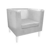 Fotel Monaco nogi 20 białe MG39