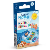 Plastry opatrunkowe dla dzieci tattoo hipoalergiczne 12 szt Active-Plast