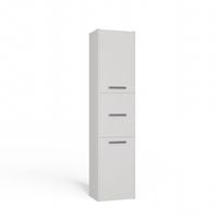 SZAFKA REGAŁ SŁUPEK 3 DRZWI MALWA S43 BIAŁY