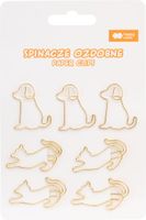 spinacze ozdobne zestaw cat&dog 7 szt. 2265