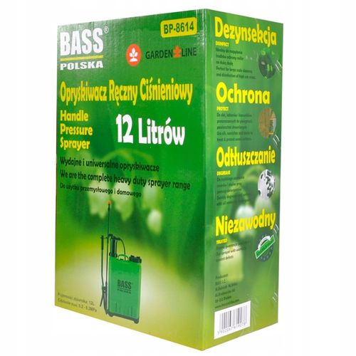 Opryskiwacz ciśnieniowy plecakowy 12l ręczny dysze na Arena.pl