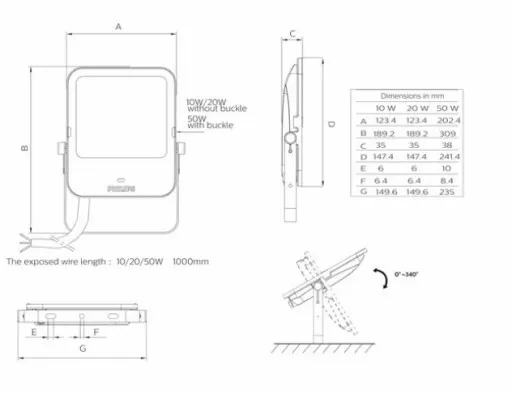 Halogen biały neutralny 1050 lm 10 W zdjęcie 13