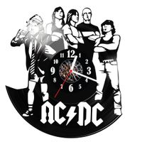 Zegar ścienny z płyty winylowej AC DC 1317.14