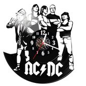 Zegar ścienny z płyty winylowej AC DC 1317.14
