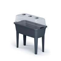 Stojąca szklarnia rozsadnik Respana Planter Ecoline Set - antracyt