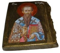Ikona Święty Wilhelm patron dzieci