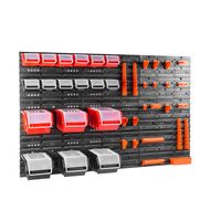 Tablica warsztatowa narzędziowa 120 x 80 cm + 18 kuwet