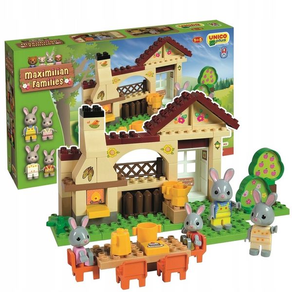 MAXIMILIAN FAMILIES KOCKI KONSTRUKCYJNE UNICO PIKNIK PRZYJĘCIE GRILL 69elem zdjęcie 1