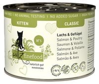 Catz Finefood Classic Kitten N.05 Łosoś I Drób Puszka 200G