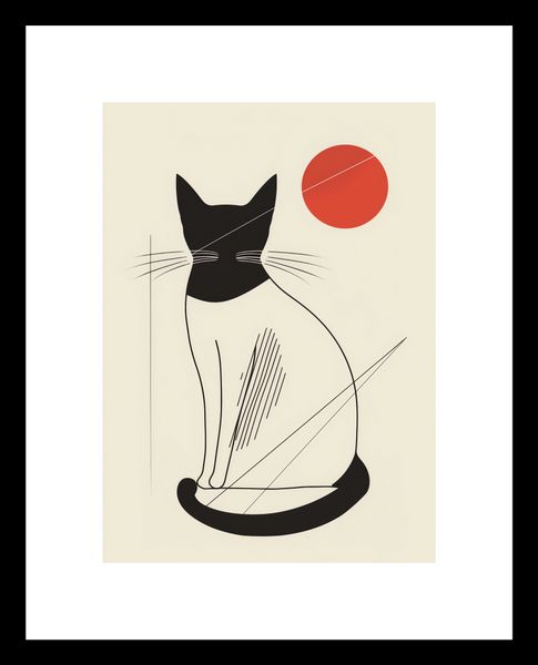 Plakat 13x18cm Czerwony Krąg zdjęcie 3