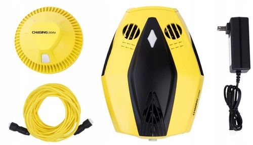 Dron Podwodny Chasing DORY Full HD 15m 60min LED Wi-Fi GPS Kamera 8GB Żółty na Arena.pl