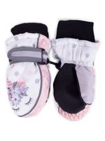 Rękawiczki narciarskie dziewczęce jednopalczaste jednorożec 10 YOCLUB