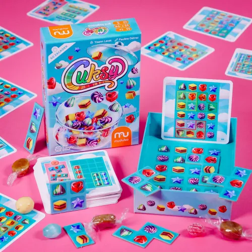 Logiczna gra dla dzieci - 60 zagadek o różnych poziomach trudności - Cuksy na Arena.pl