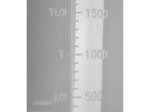 Dzbanek z Miarką Miarka 5000ML Podziałka 2 SKALE Przeźroczysty z Rączką 5 L na Arena.pl